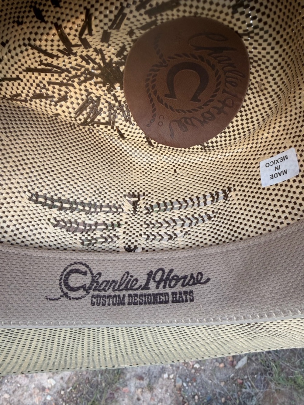 Charlie 1 Horse Straw Cowboy Hat - Picture 9 of 9
